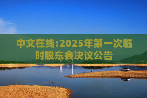 中文在线:2025年第一次临时股东会决议公告
