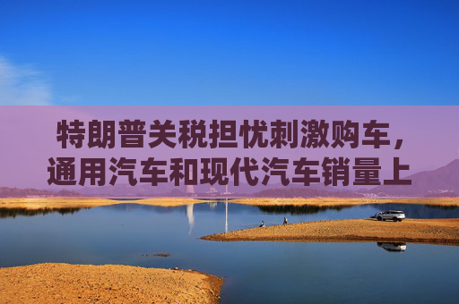 特朗普关税担忧刺激购车，通用汽车和现代汽车销量上升  第1张