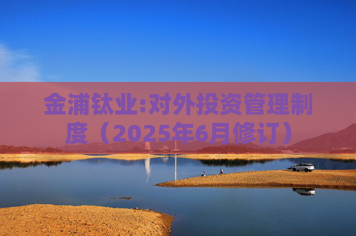 金浦钛业:对外投资管理制度(2025年6月修订)
