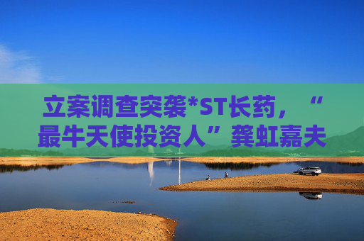 立案调查突袭*ST长药，“最牛天使投资人”龚虹嘉夫妇5.93亿元投资再临挑战  第1张