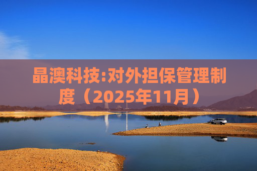 晶澳科技:对外担保管理制度（2025年11月）  第1张