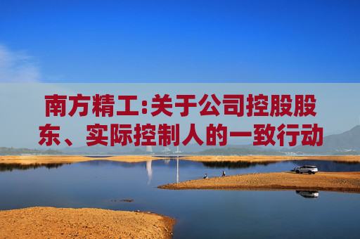 南方精工:关于公司控股股东、实际控制人的一致行动人减持公司股份的预披露公告