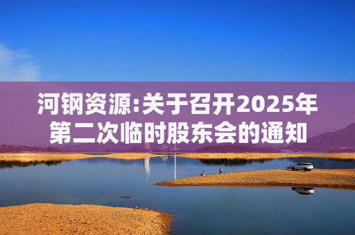 河钢资源:关于召开2025年第二次临时股东会的通知