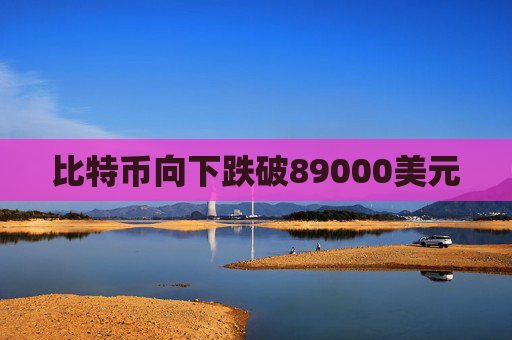 比特币向下跌破89000美元
