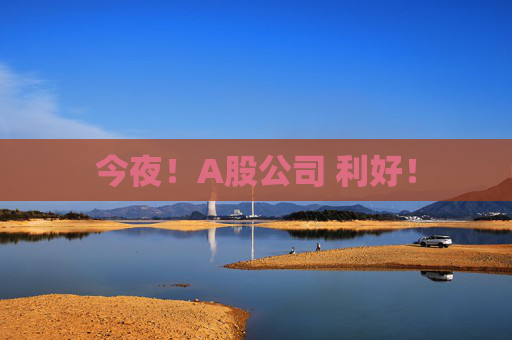 今夜！A股公司 利好！