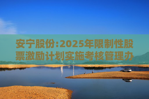 安宁股份:2025年限制性股票激励计划实施考核管理办法