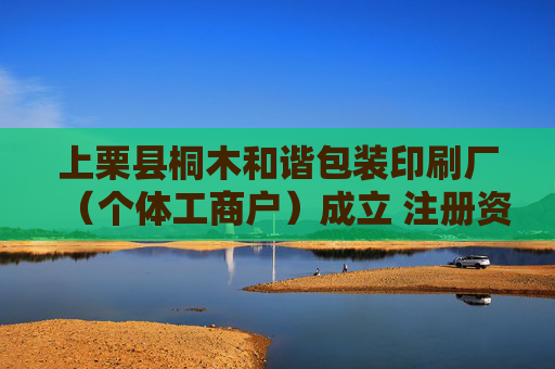 上栗县桐木和谐包装印刷厂（个体工商户）成立 注册资本80万人民币