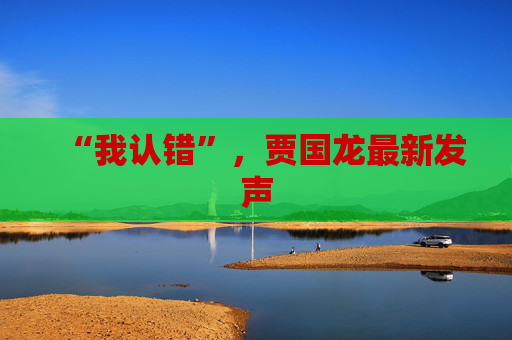 “我认错”,贾国龙最新发声