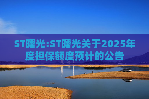 ST曙光:ST曙光关于2025年度担保额度预计的公告