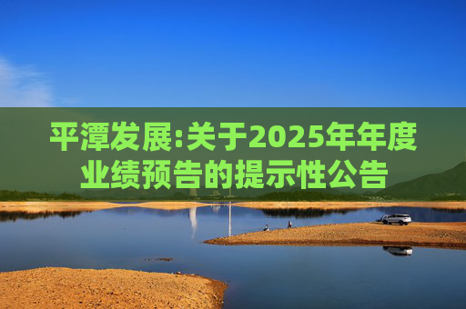 平潭发展:关于2025年年度业绩预告的提示性公告