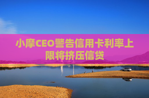 小摩CEO警告信用卡利率上限将挤压信贷