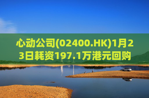 心动公司(02400.HK)1月23日耗资197.1万港元回购2.4万股