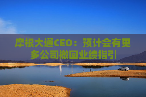 摩根大通CEO:预计会有更多公司撤回业绩指引