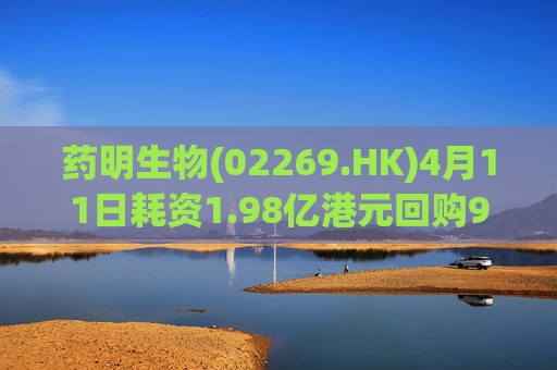 药明生物(02269.HK)4月11日耗资1.98亿港元回购990万股