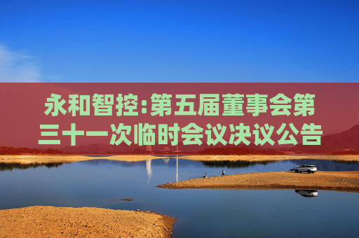 永和智控:第五届董事会第三十一次临时会议决议公告