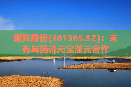 矩阵股份(301365.SZ)：未有与腾讯元宝混元合作