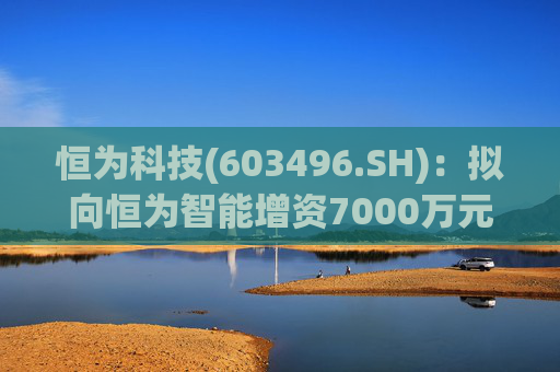 恒为科技(603496.SH)：拟向恒为智能增资7000万元