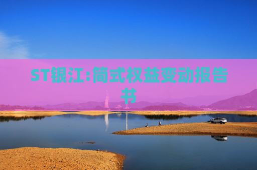 ST银江:简式权益变动报告书