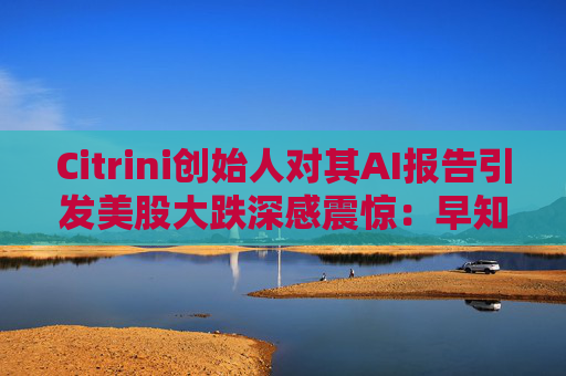 Citrini创始人对其AI报告引发美股大跌深感震惊：早知道不免费给了  第1张
