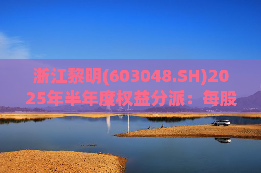浙江黎明(603048.SH)2025年半年度权益分派：每股拟派利0.07元
