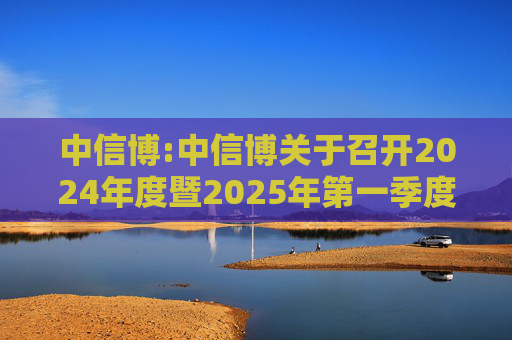 中信博:中信博关于召开2024年度暨2025年第一季度业绩说明会的公告