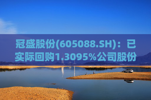 冠盛股份(605088.SH)：已实际回购1.3095%公司股份