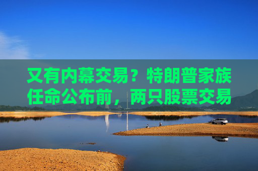又有内幕交易？特朗普家族任命公布前，两只股票交易量飙升