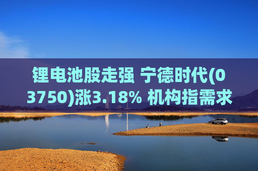 锂电池股走强 宁德时代(03750)涨3.18% 机构指需求端持续高增 锂行业长期景气趋势不改  第1张