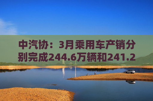 中汽协：3月乘用车产销分别完成244.6万辆和241.2万辆  第1张