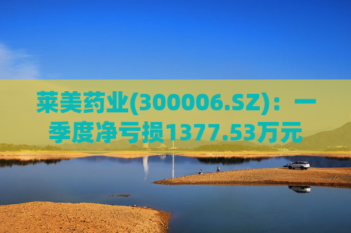 莱美药业(300006.SZ)：一季度净亏损1377.53万元