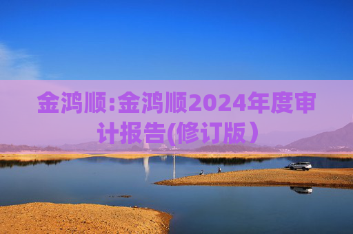 金鸿顺:金鸿顺2024年度审计报告(修订版）