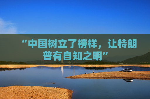 “中国树立了榜样,让特朗普有自知之明”