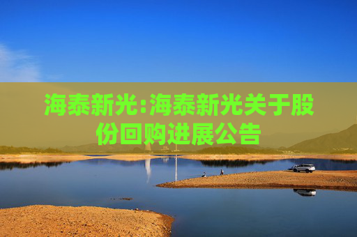 海泰新光:海泰新光关于股份回购进展公告