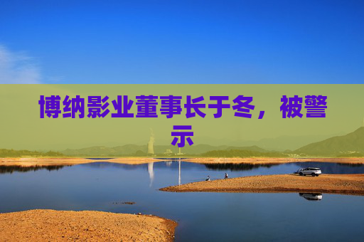 博纳影业董事长于冬，被警示