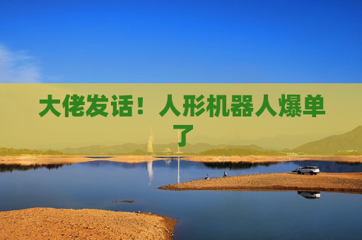 大佬发话！人形机器人爆单了  第1张