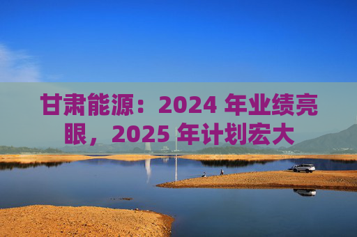甘肃能源:2024 年业绩亮眼,2025 年计划宏大 第1张 甘肃能源:2024 年业绩亮眼,2025 年计划宏大 第1张