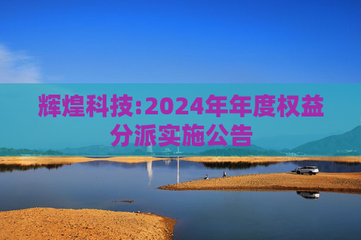 辉煌科技:2024年年度权益分派实施公告  第1张