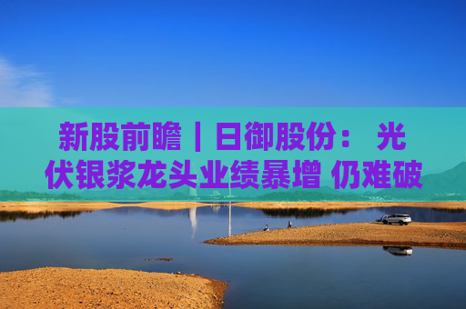 新股前瞻｜日御股份： 光伏银浆龙头业绩暴增 仍难破流动性困局？  第1张