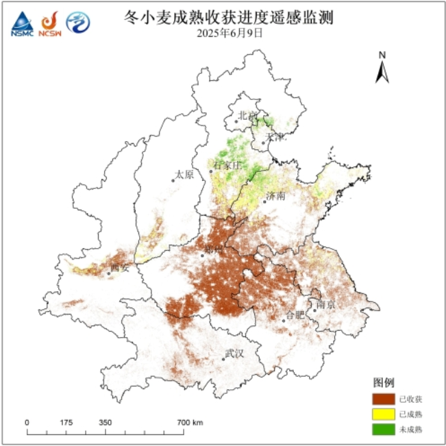 麦收区天气晴好利于收获 但部分地区墒情持续偏差需造墒播种 第3张 麦收区天气晴好利于收获 但部分地区墒情持续偏差需造墒播种 第3张