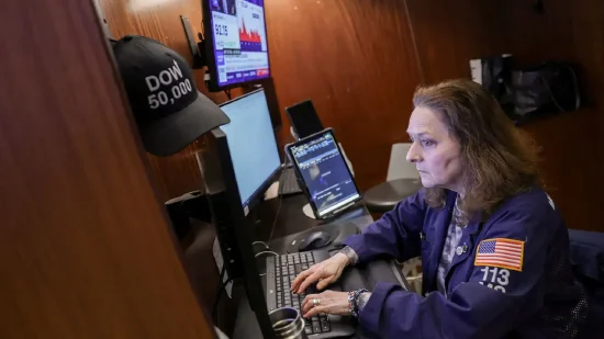 尾盘：道指下跌逾700点 跌入回调区域  第1张